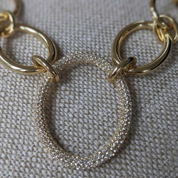 Roberto by RFM Jewelry Roberto By Rfm Goldtone Pave